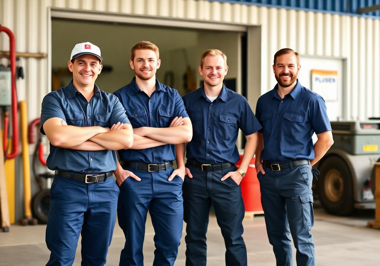 PA Rør AS team